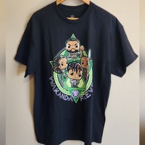 Pop Funko Panther Wakanda Forever Tee. Size XL
